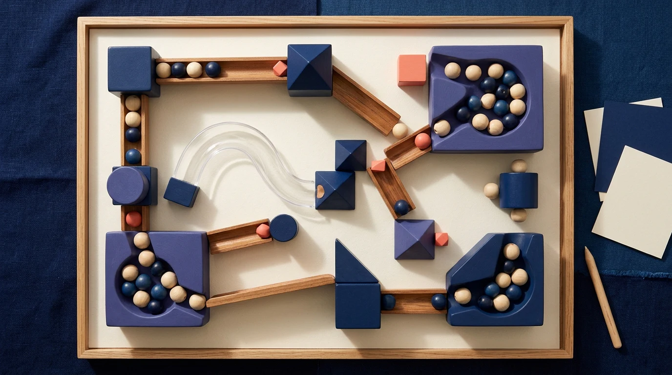 AP Macroeconomics: a subject-pure AP study image whose central visual metaphor comes from the course content