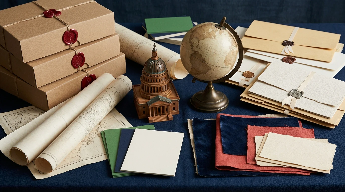 AP US Government: a historically grounded evidence collage using maps, documents, civic objects and period-neutral materials
