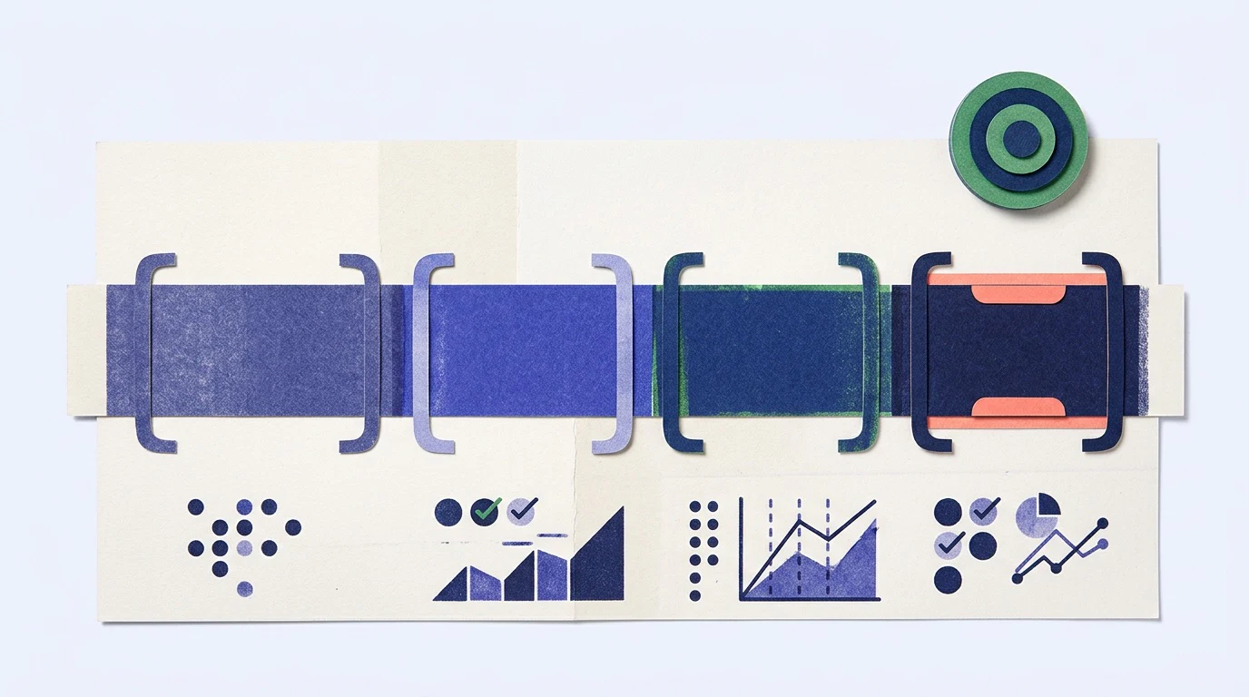 What counts as a good ACT score: Turn this planning or scoring concept into a clear physical or editorial visual metaphor rather than a generic dashboard
