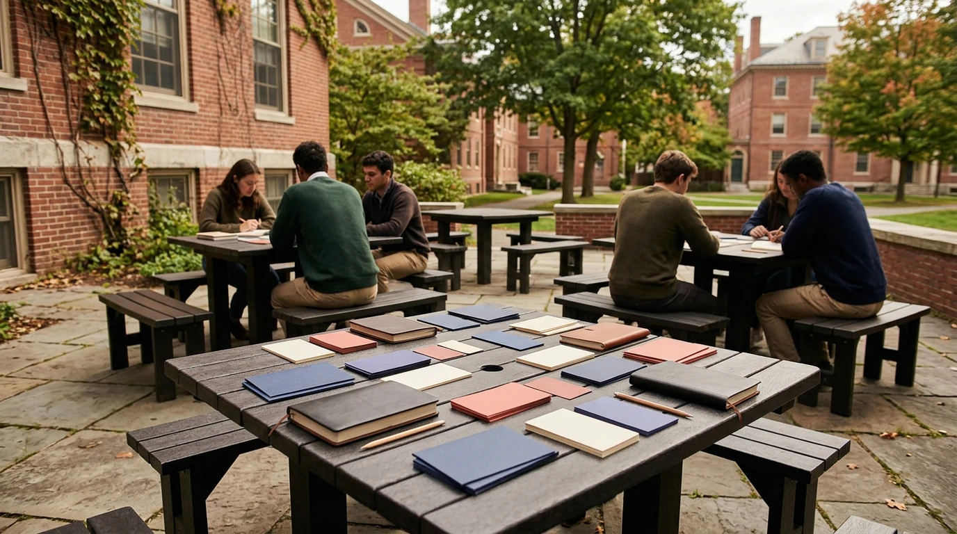 Brown SAT range at a glance: an admissions-planning scene tied to the named college context without logos or an exact campus claim