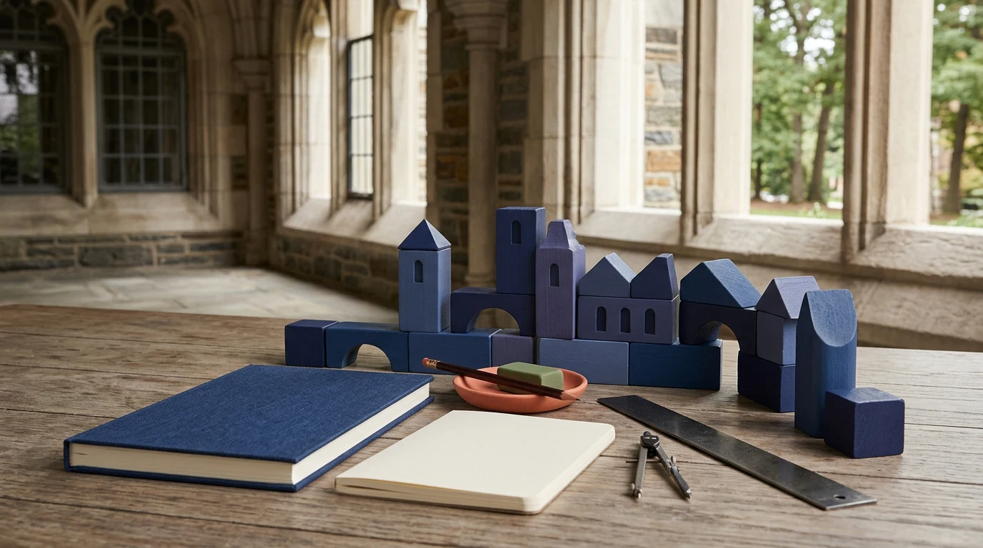 Duke SAT range: an admissions-planning scene tied to the named college context without logos or an exact campus claim