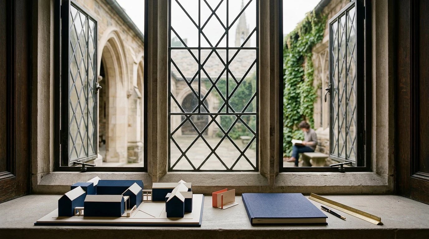 Good SAT score for UChicago: an admissions-planning scene tied to the named college context without logos or an exact campus claim